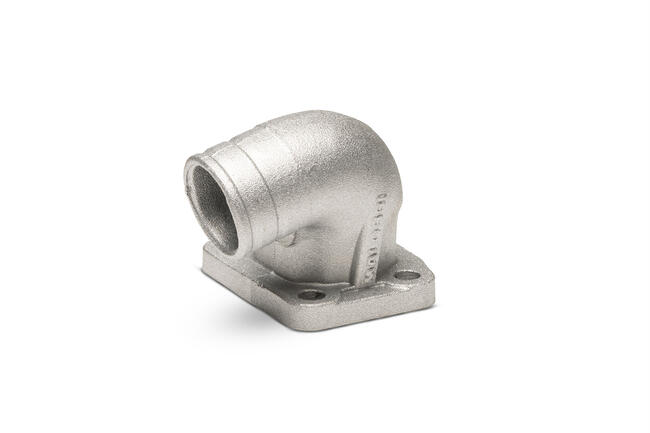 026572b Collettore ø 19x25 Inclinato Con Attacco Elastico Malossi